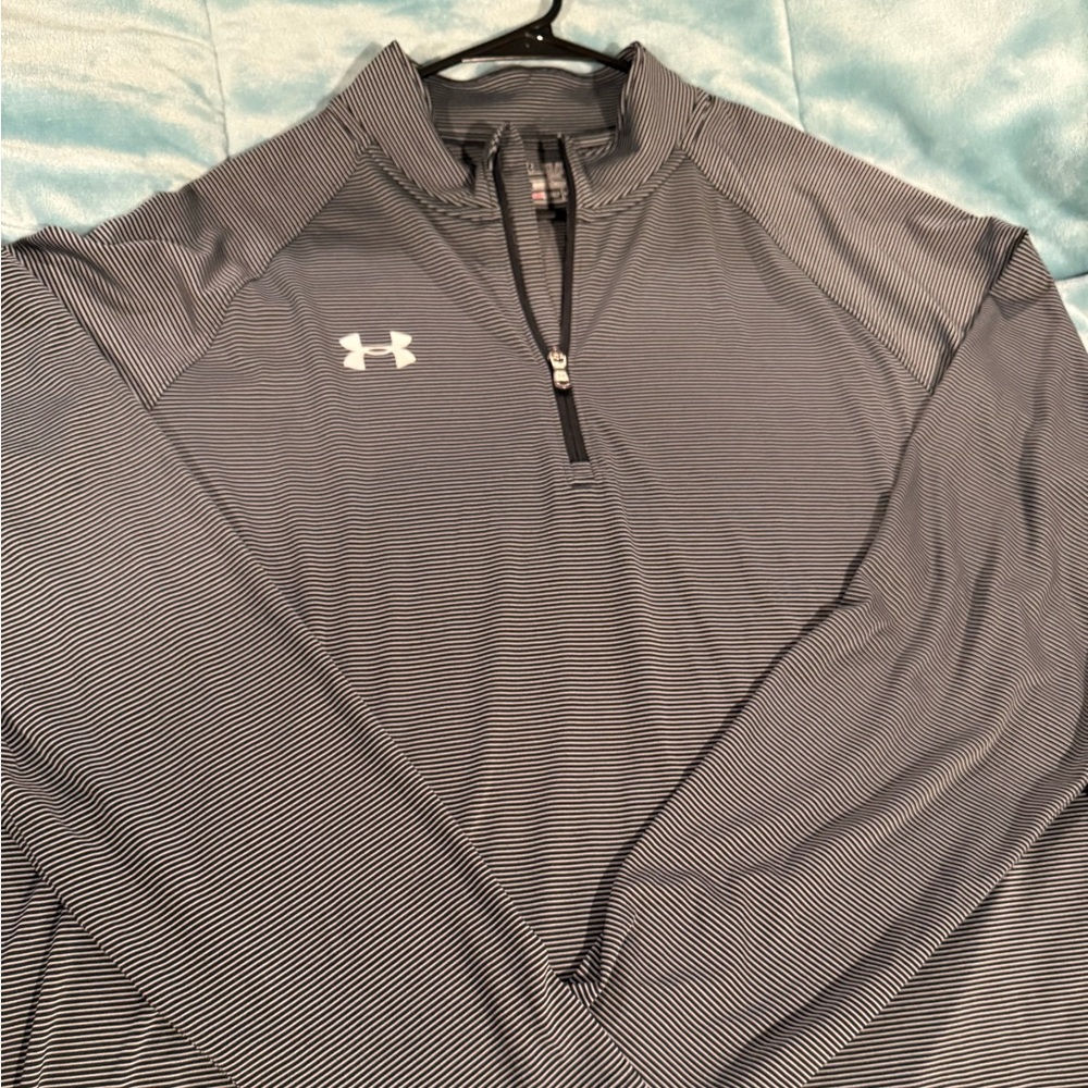 Under Armour Striped HeatGear Shirt 2XL